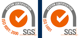 Certificados de calidad ISO-9001 y medio ambiente ISO-14001